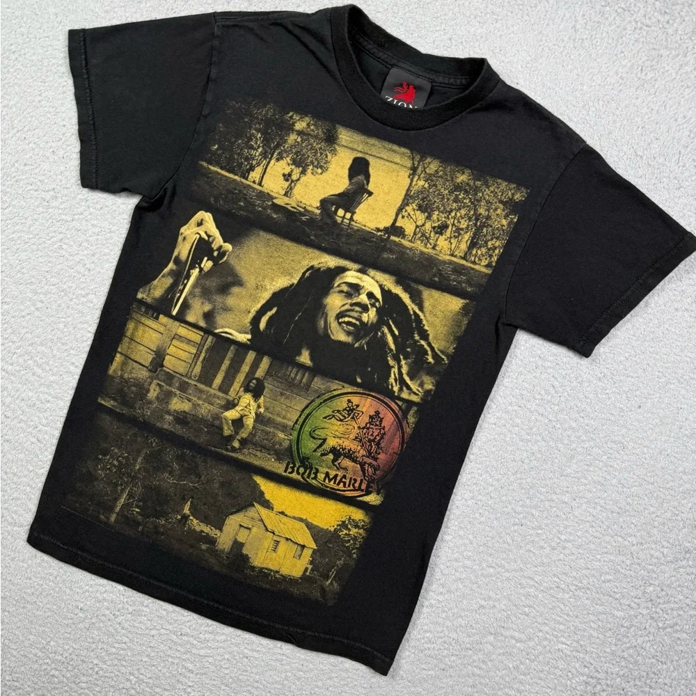 Vintage y2k‎ Bob Marley Zion T-shirt